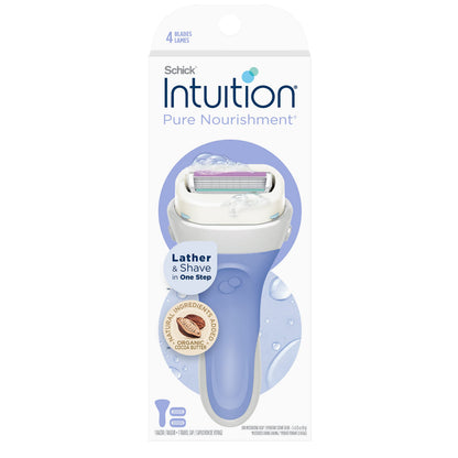 Schick Intuition Pure Nourishment Razor Kit, 1 Pack - Makkah Pharmacy