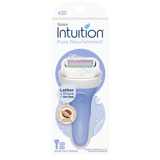 Schick Intuition Pure Nourishment Razor Kit, 1 Pack - Makkah Pharmacy