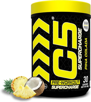 C5 Supercharge Pre-Workout Powder Pina Colada 30 Servings
