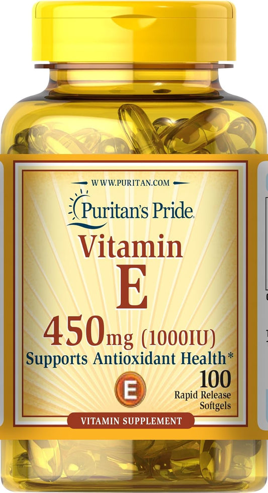 Puritans Pride Vitamin E-1000 Iu-50 Softgels