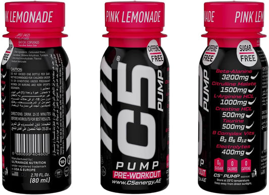 C5 Pump Pre-Workout Shot 80ml