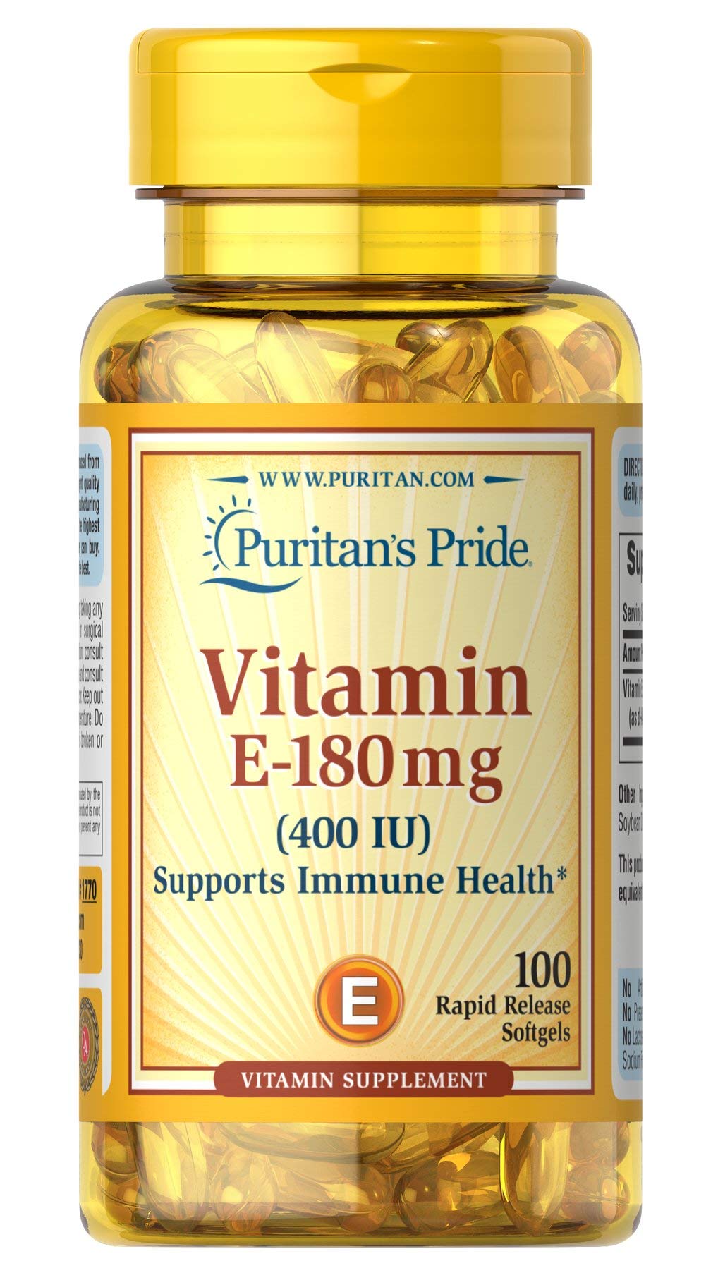 Puritan'S Pride Vit-E 400Iu 100'S