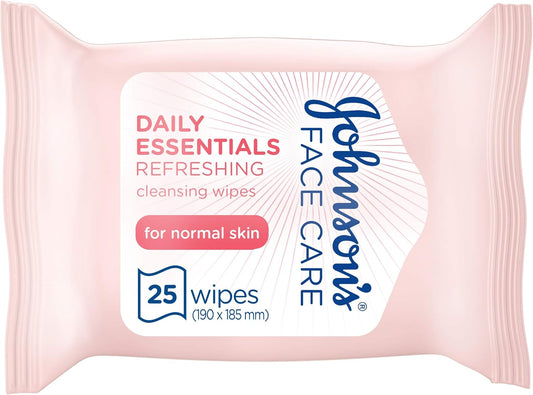 Johnson'S & Johnson'S 3342 Normal Facial Cleansing Wipes 25'S