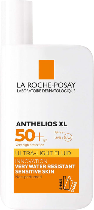 La Roche-Posay Anthelios Xl Ultra-Light Non-Perfumed Fluid Spf 50 For Unisex - 50 Ml - Sunscreen