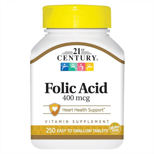 21St Century Folic Acid 400 Mg 250'S