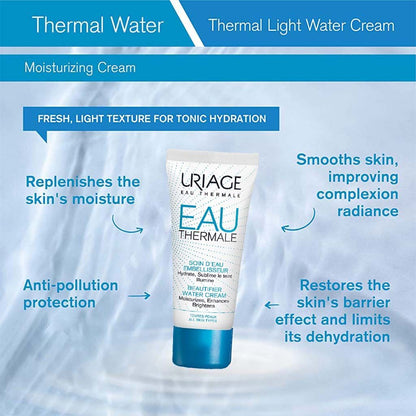 Uriage Thermal Beautifier Water Cream 40ml - Makkah Pharmacy