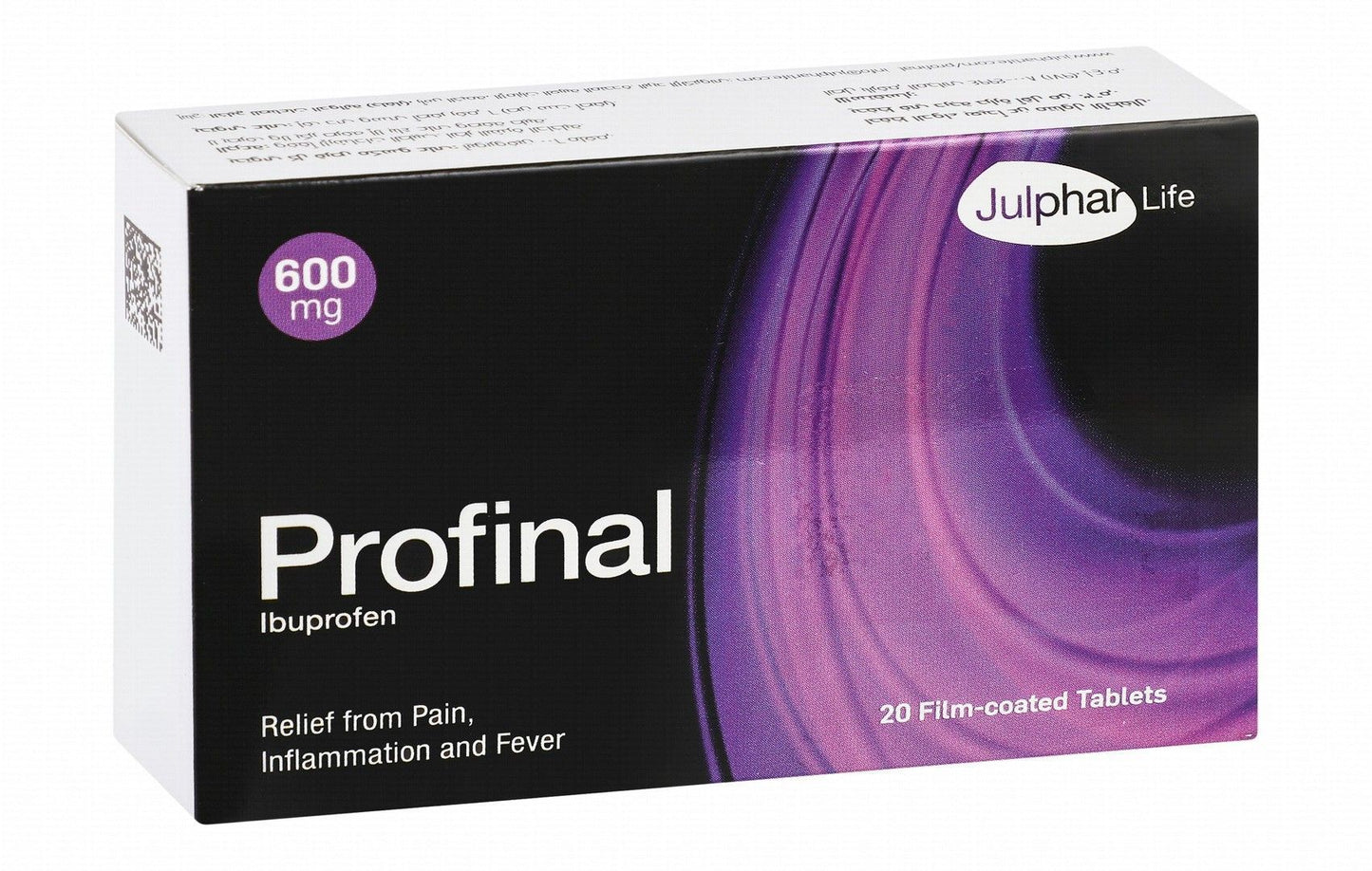 Profinal 600mg Ibuprofen for Relieving Pain, Inflammation & Fever, 20 Tablets - Makkah Pharmacy