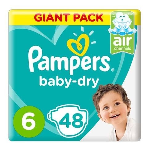 Pampers No.6 Baby Dry 48 Diaper