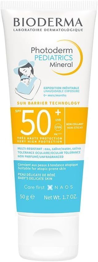 Bioderma Photoderm Pediatrics Mineral SPF 50+, 50ml - Makkah Pharmacy