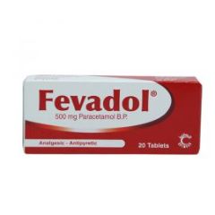 Fevadol 500mg Tablets 20's