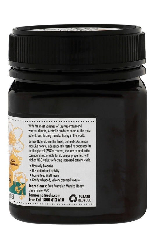 Barnes Naturals Australian Manuka Active Honey, 250g - Makkah Pharmacy