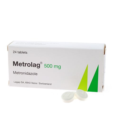 Metrolag 500mg Tablets, 24 Tablets