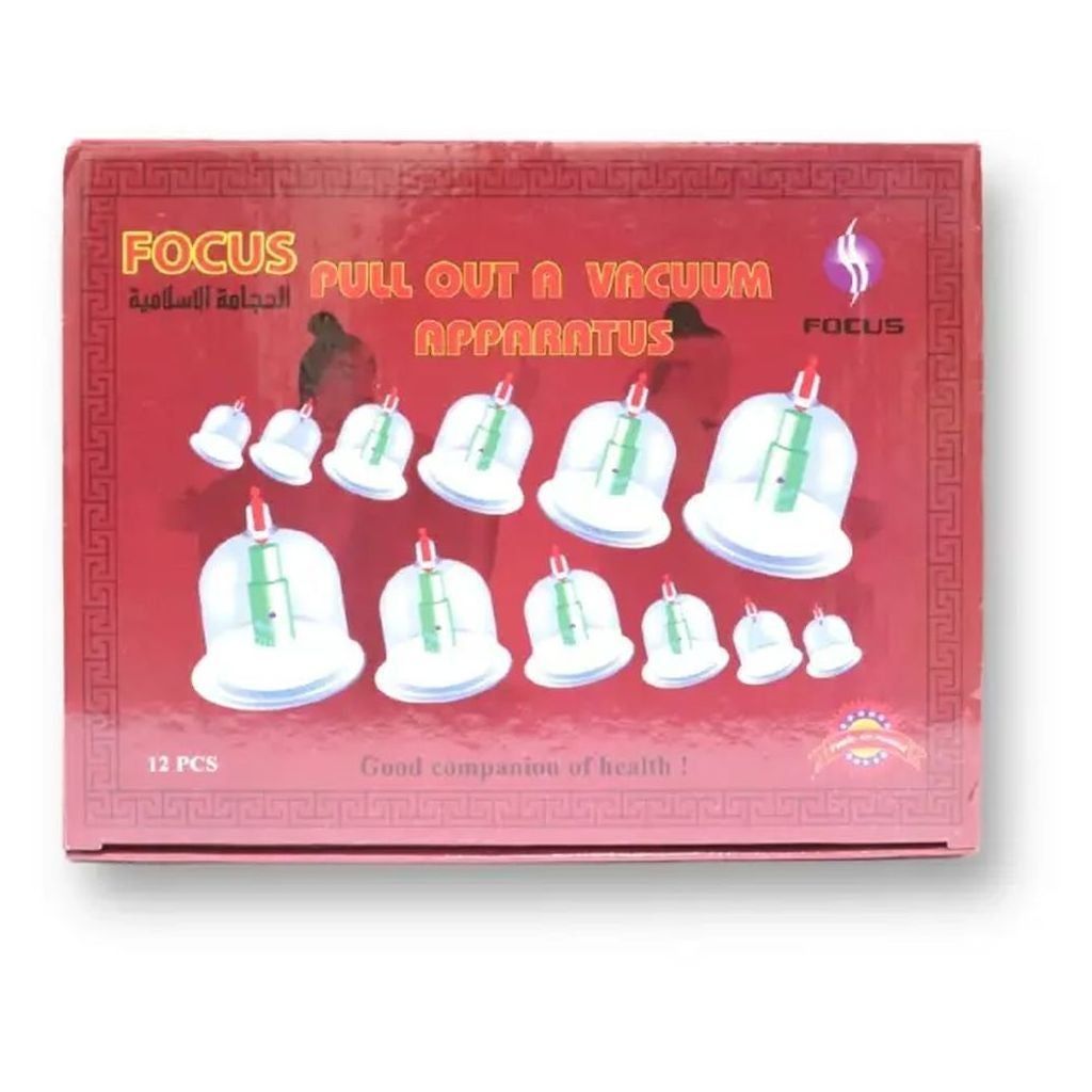 Focus Pull Out A Vacuum Cups Big Hand, 12 Cups - Makkah Pharmacy