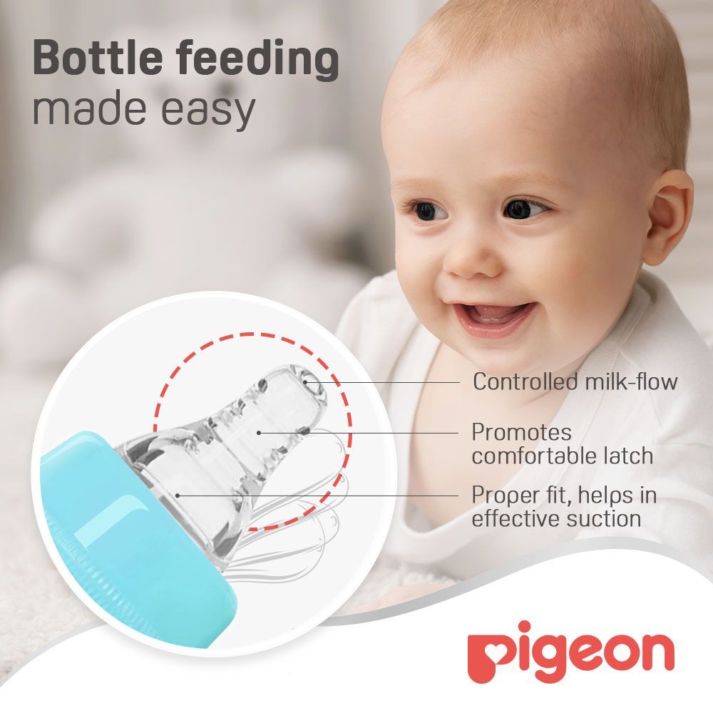 Pigeon Glass Feeding Bottle K-4 120 ml