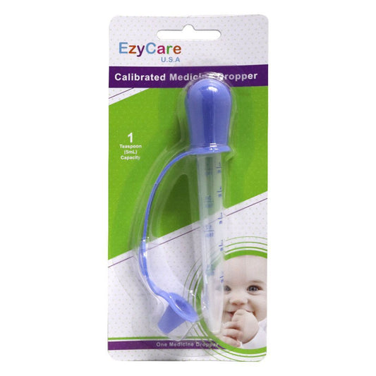 Ezycare Plus Pink 5ml Calibrated Medicine Dropper for Babies, 1 Piece - Makkah Pharmacy