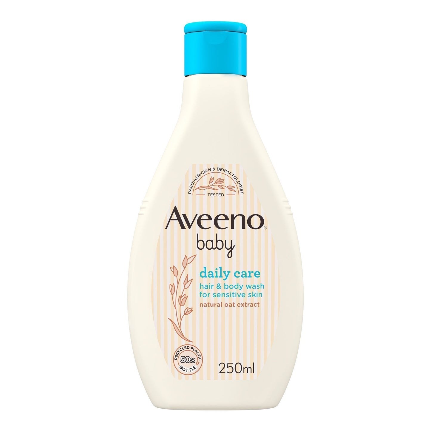 Aveeno Baby Daily Care Hair & Body Wash with Natural Oat Extract for Sensitive Skin, 250ml - Makkah Pharmacy