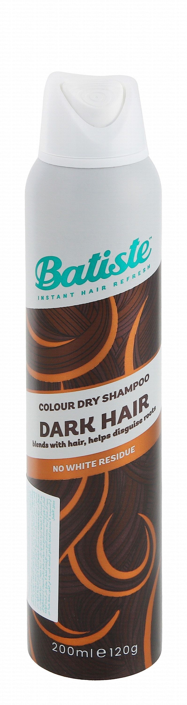 Batiste Dark Hair Colour Dry Shampoo, 200ml - Makkah Pharmacy