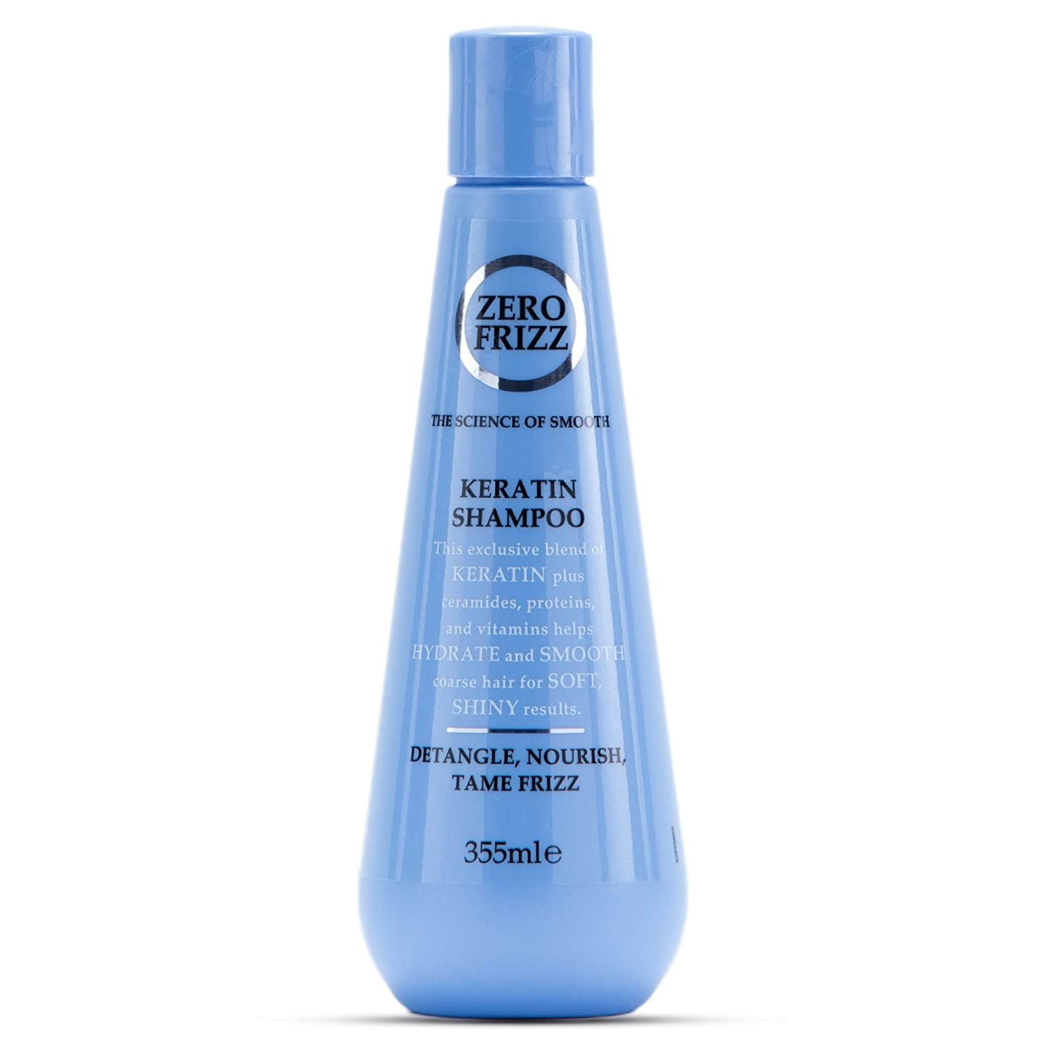 Zero Frizz Keratin Smoothing Shampoo 355 ml - Makkah Pharmacy