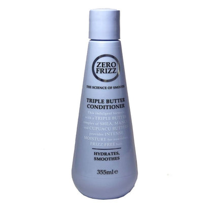 Zero Frizz Triple Butter (Sulfate Free) Conditioner 355 ml - Makkah Pharmacy