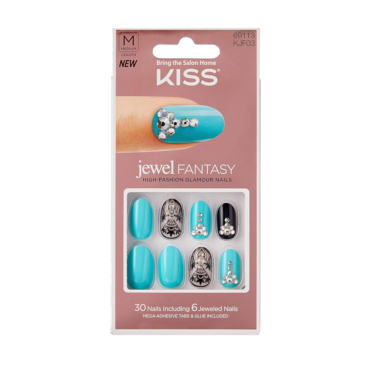 KISS KJF03C JEWEL FANTASY NAILS - Makkah Pharmacy