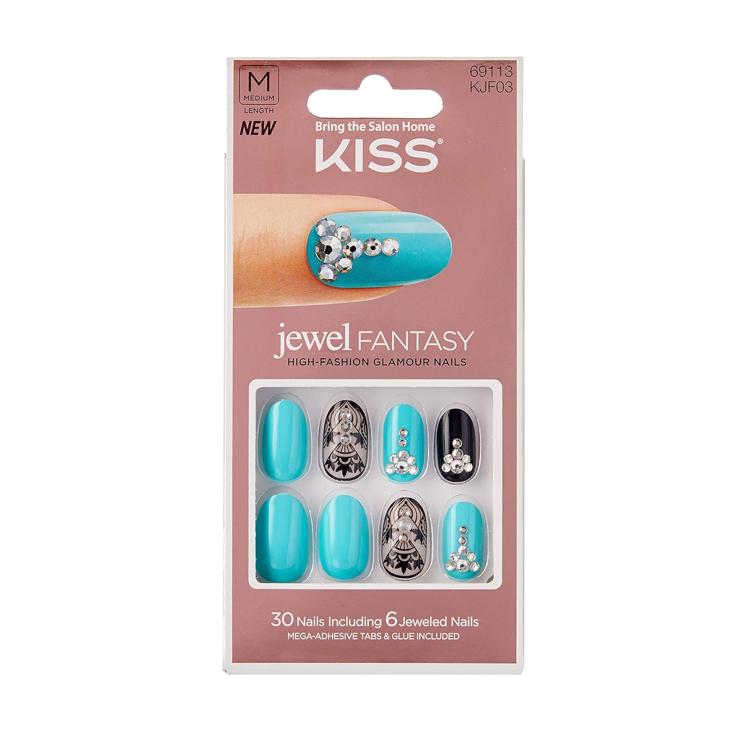 KISS KJF03C JEWEL FANTASY NAILS - Makkah Pharmacy