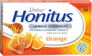 Dabur Honitus Herbal Lozenges Orange 24s