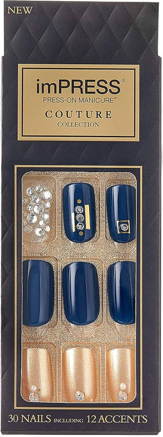 ImPRESS Press-On Manicure Couture Collection Multicolor Nails, 1 Pack