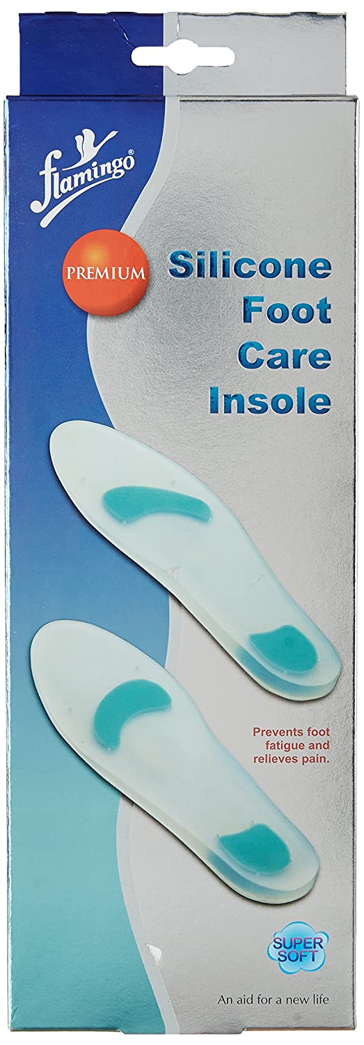Flamingo Oc-2394 Premium Silicone Footcare Insole Pair - Small