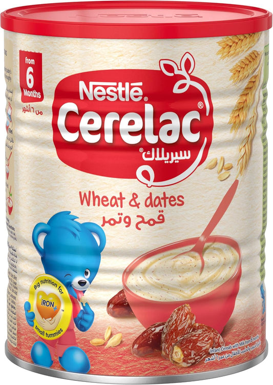 Nestle Cerelac Infant Cereal Wheat, Tin Pack, 400g