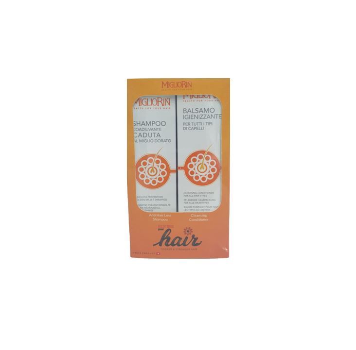 Order Migliorin Shampoo Hair Loss and Conditioner, 200ml - Makkah Pharmacy