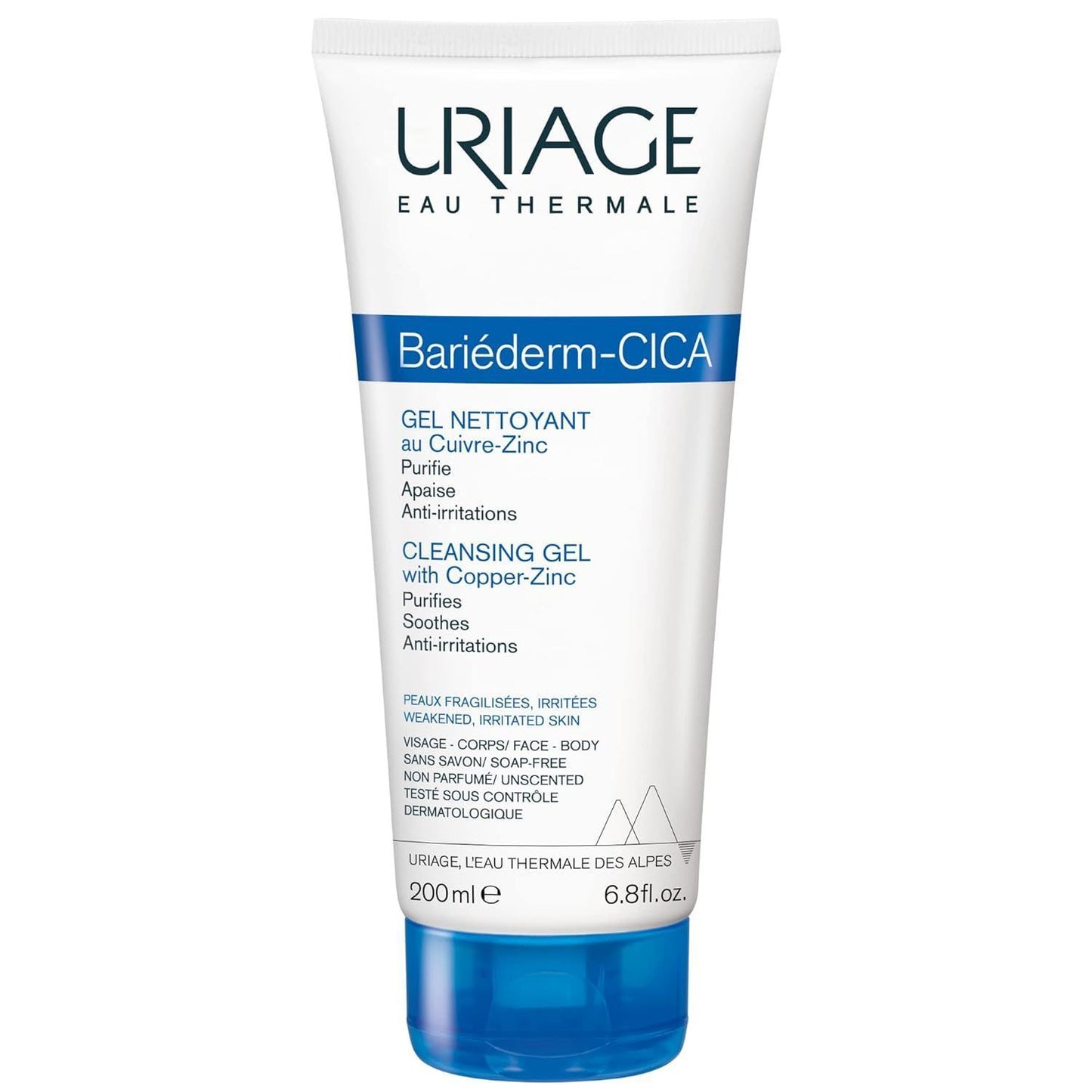 Uriage Bariederm Cleansing Cica Gel 200 ML - Makkah Pharmacy
