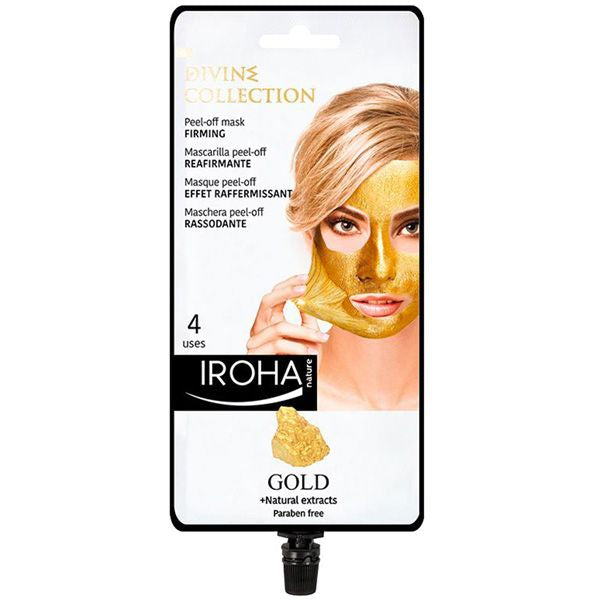 Iroha Gold Peel Off Mask Firming Divine 25 Ml - Makkah Pharmacy