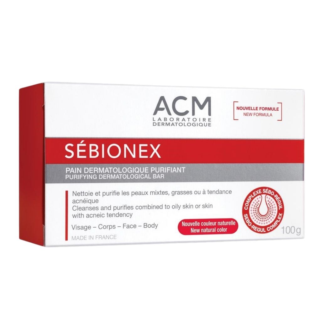 ACM SEBIONEX PURIFYING BAR 100GM - Makkah Pharmacy