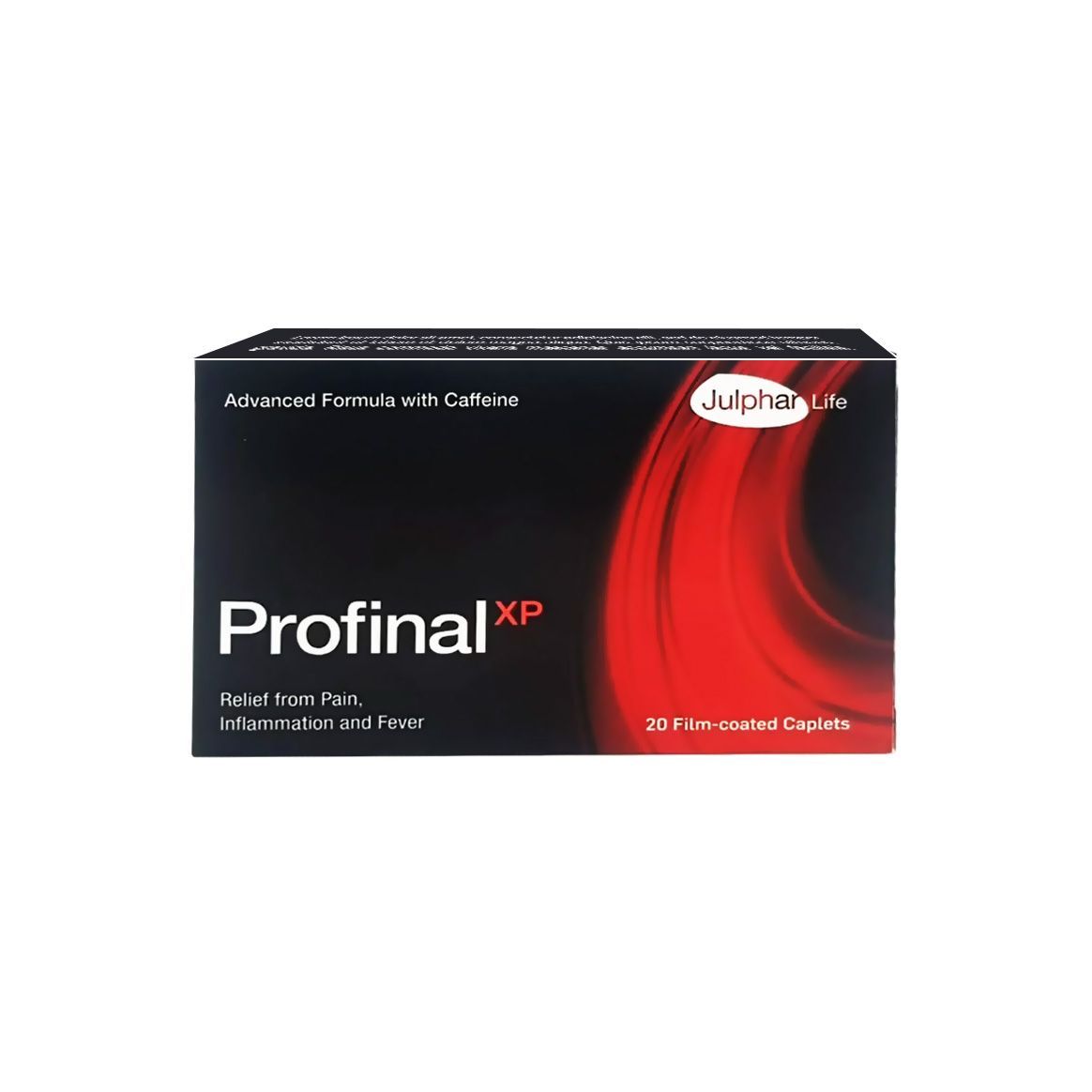 Profinal Xp 65mg Caffeine for Fever, Inflammation & Pain Relief, 20 caplets - Makkah Pharmacy