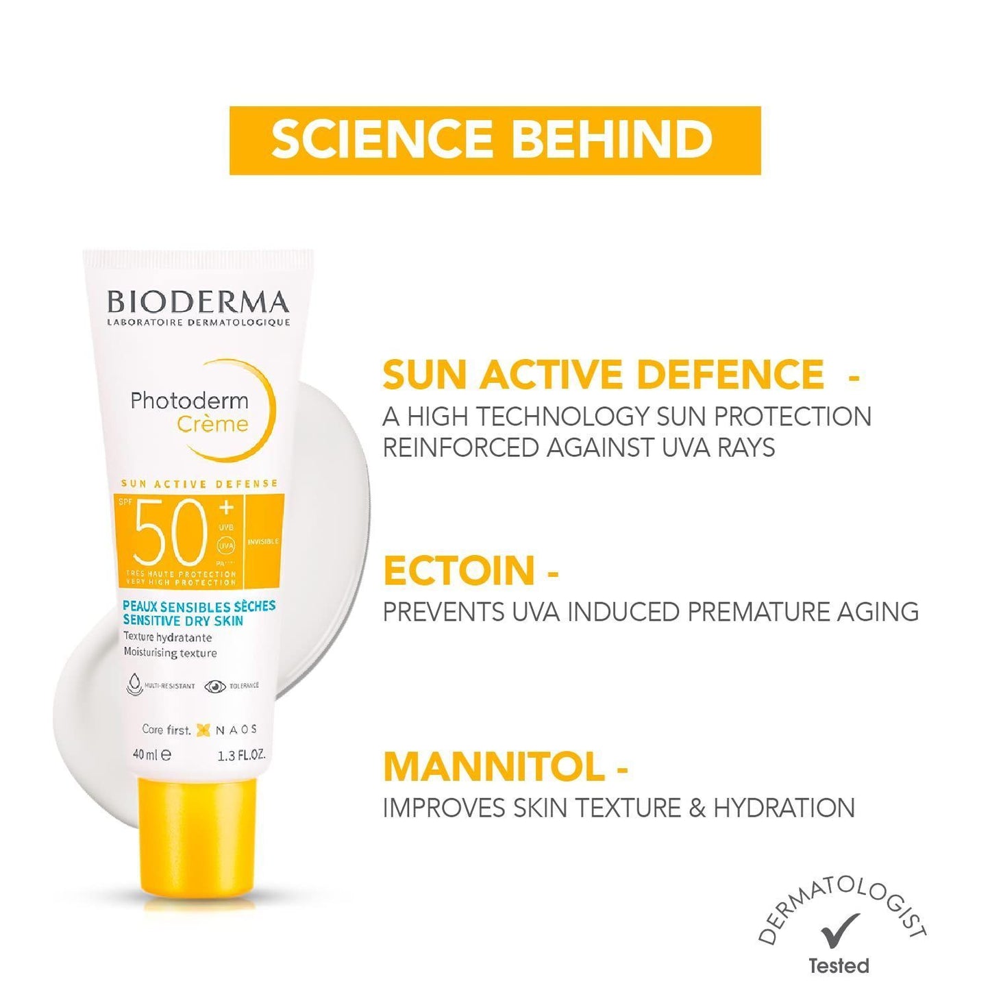 Bioderma Photoderm Cream Spf50+ Light, 40ml - Makkah Pharmacy