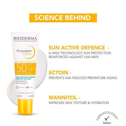 Bioderma Photoderm Cream Spf50+ Light, 40ml - Makkah Pharmacy