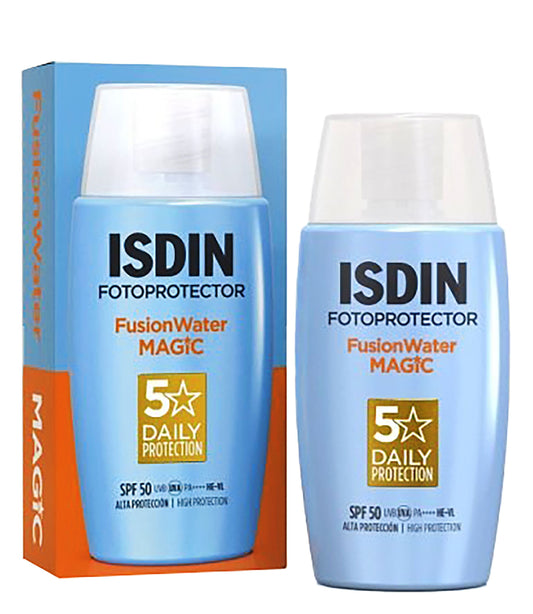 Isdin Fotoprotector FusionWater SPF 50 Sunscreen, 50ml - Makkah Pharmacy