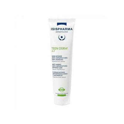 Isispharma Teen Derm 15% Azelaic Acid Soothing, Anti-Marks & Anti-Imperfections Face Cream for Acne-Prone Skin, 30ml - Makkah Pharmacy