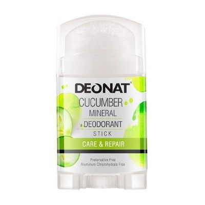 Deonat Cucumber Mineral Deodorant Stick, 100g - Makkah Pharmacy