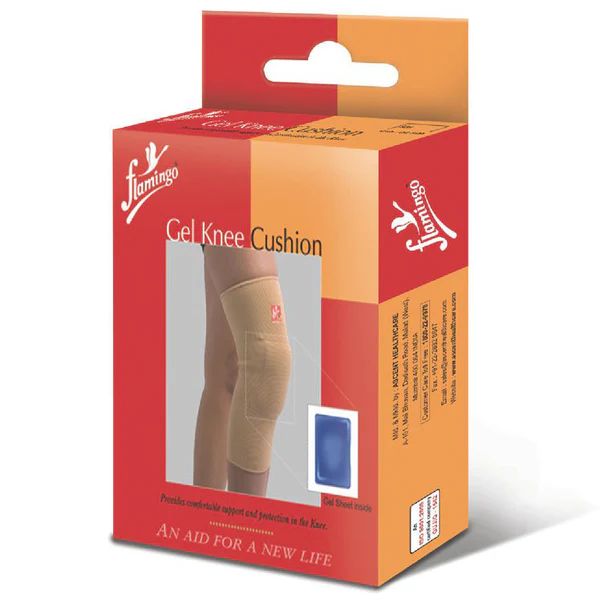 Flamingo Gel Knee Cushion for Prayers XL - Makkah Pharmacy