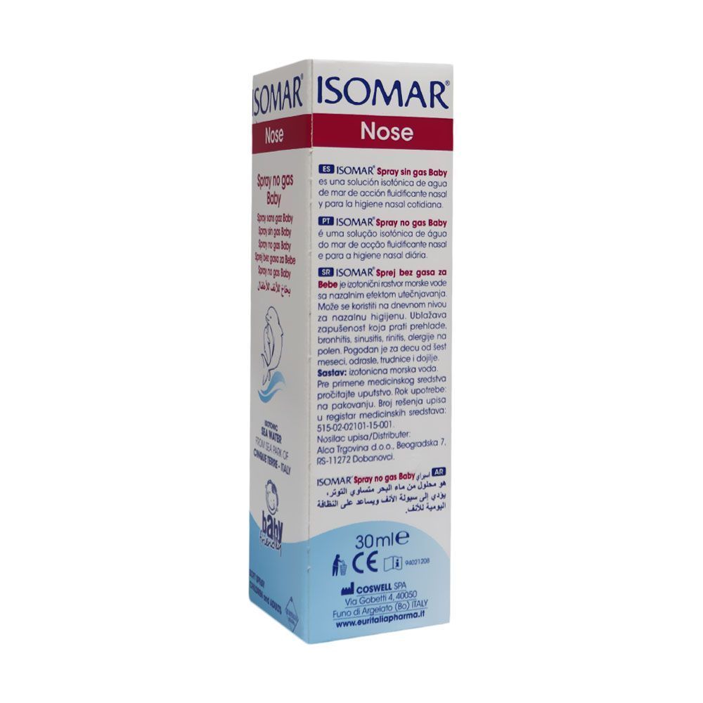 Isomar Nose Spray for Babies, 30ml - Makkah Pharmacy