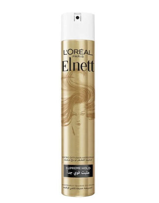 LOreal Paris Elnett Supreme Hold Satin Hair Spray,Â  200ml - Makkah Pharmacy