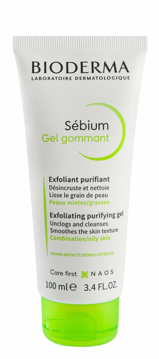Bioderma Sebium Hypoallergenic Exfoliating & Purifying Facial Gel, 100ml - Makkah Pharmacy