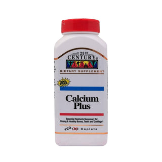 21St Century Calcium Plus Caplets 120s
