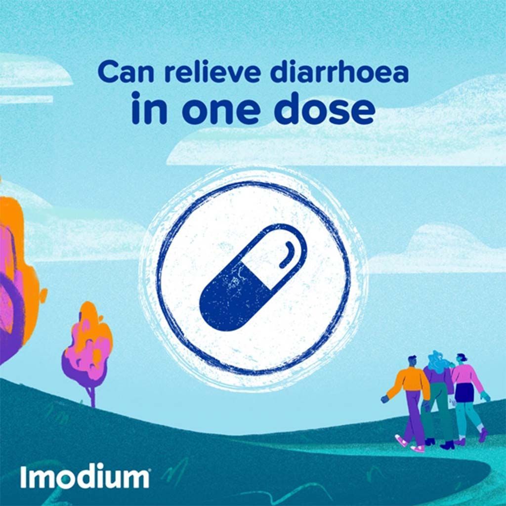 Imodium Capsules, 60 Capsules - Makkah Pharmacy