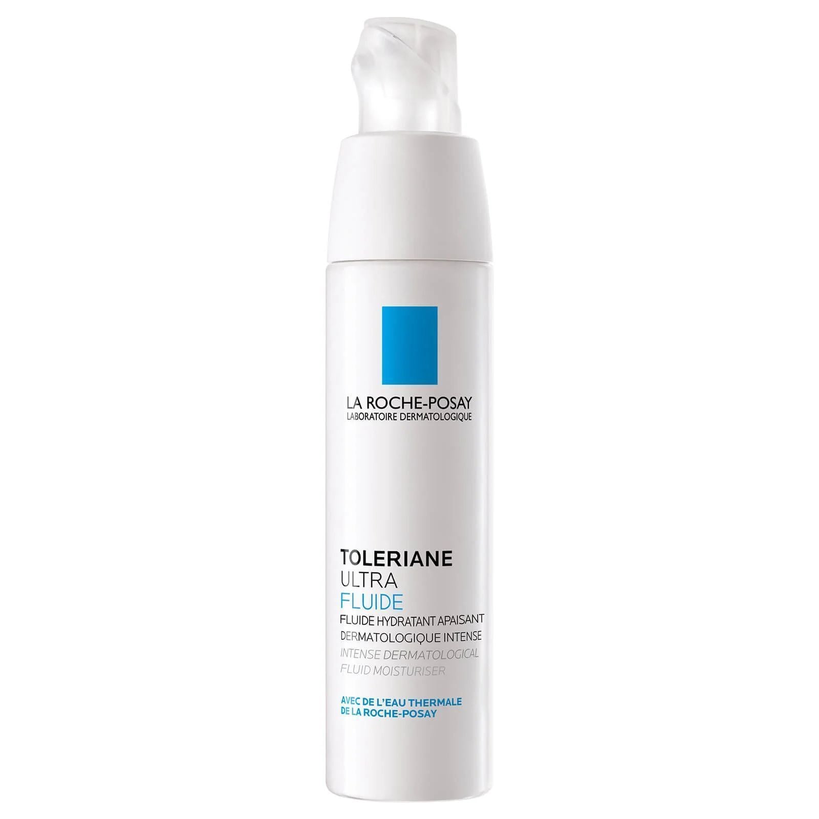 La Roche-Posay Toleraine Dermallergo Repairing, Soothing & Anti-Redness Fluid Moisturizer with Thermal Spring Water for Allergy Prone & Sensitive Skin, 40ml - Makkah Pharmacy