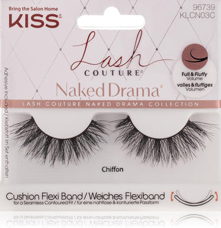 Kiss Lash Couture Naked Drama Lashes, Chiffon Klcn03C