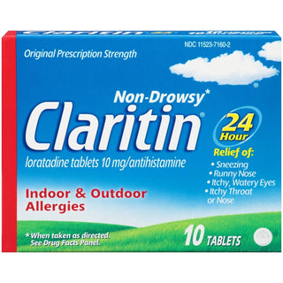 Claritine 10 Mg 10 Tablets