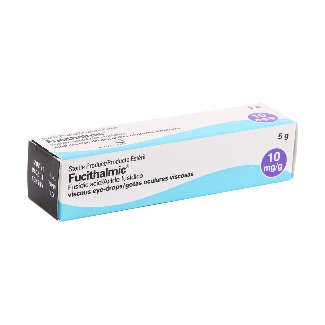 Fucithalmic Sterile 10mg/g Fusidic Acid Eye Drops, 5g