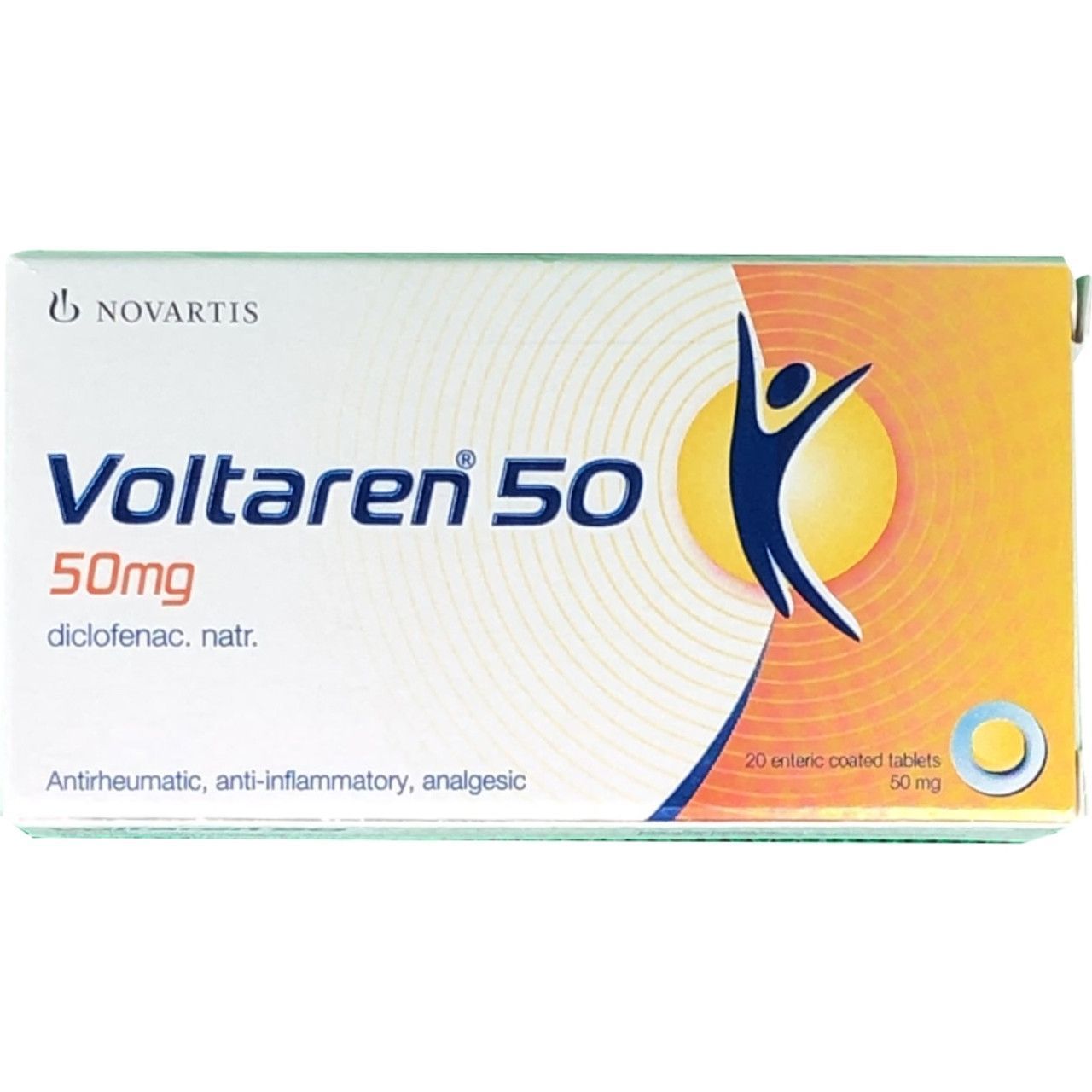 Voltaren 50Mg Tablets, 20 Pieces - Makkah Pharmacy